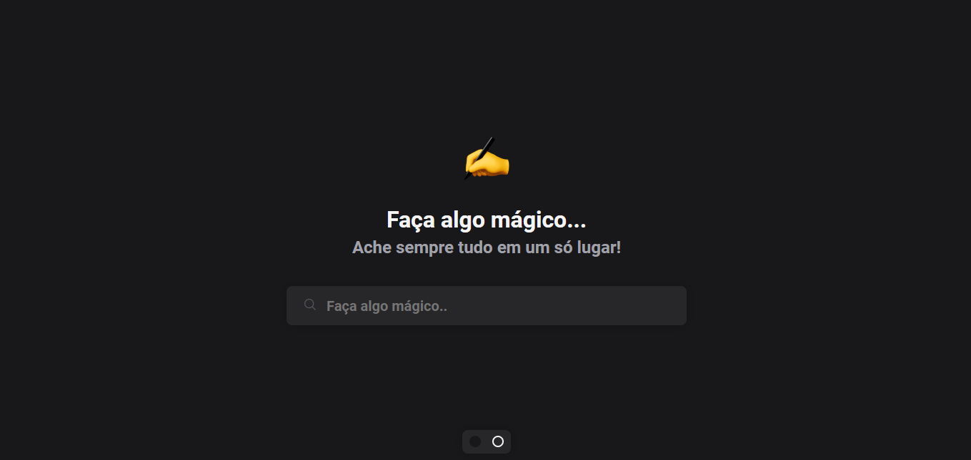 Projeto com Light mode apenas com html e css